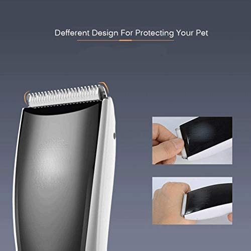 XJJZS Shaver Clippers de baixo ruído de baixo ruído Recarregável sem fio Cabelo de cabelo silencioso definido para cães gatos animais