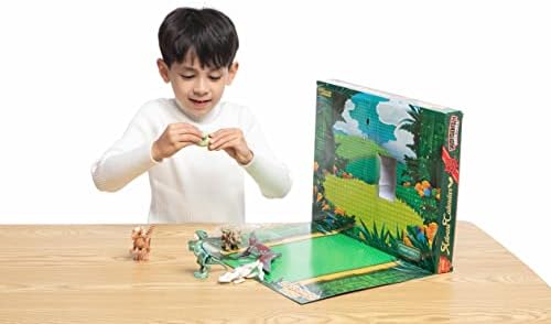 Joyin 12 Days Countdown Calendário com mini dinossauro DIY Figuras de brinquedo para meninos Favores de festa infantil,