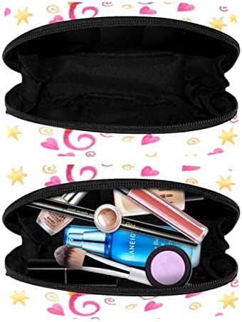 Bolsa de maquiagem inadequada, Unicorn Cosmetics Bag portátil Tote de viagem Travel Case Organizer Accessorie Case Tools Case for