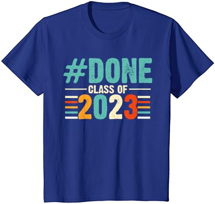 Done Class de 2023 Eu estou tão engraçado para a camiseta de formatura sênior