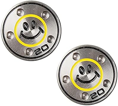 Plusker 2pcs Golf Punto de putter personalizado com padrões de rosto smiley 20g disponíveis para seleto newport studio