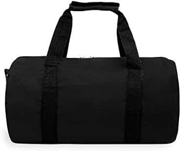 Everest Duffel redondo de 20 polegadas, preto, um tamanho único