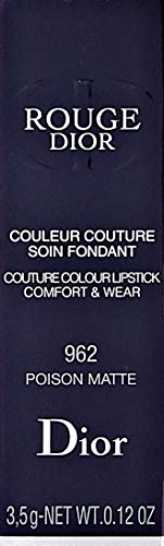 Christian Dior Rogue Couture Color Comfort & Wear batom para mulheres, enigmático, 0,12 onça