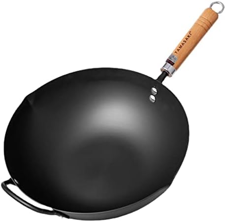 Sdfgh não bastão wok tradicional indução de cozinha a gás wok wok multifuncional frigideira frigideira utensílios de cozinha