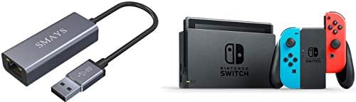 O adaptador Ethernet USB LAN se encaixa no Nintendo Switch