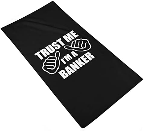Confie em mim, sou um banqueiro de toalhas de mão seca rápida Microfiber toalhas super absorventes
