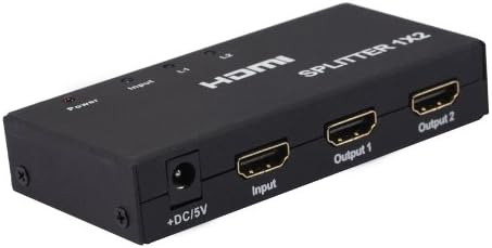 Splitter HDMI 1x2 Portas 2 Porta 1080p V1.3 HDTV 3D HD Áudio