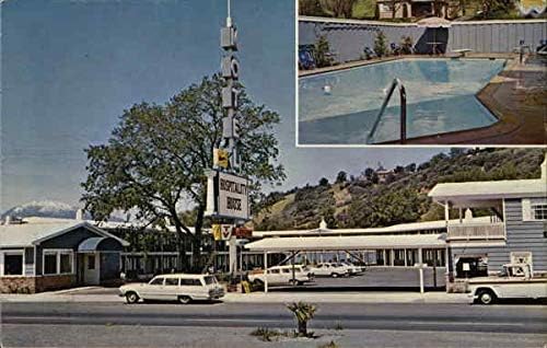 Hospitality House Motel Redding, California CA Original Vintage Post -Card