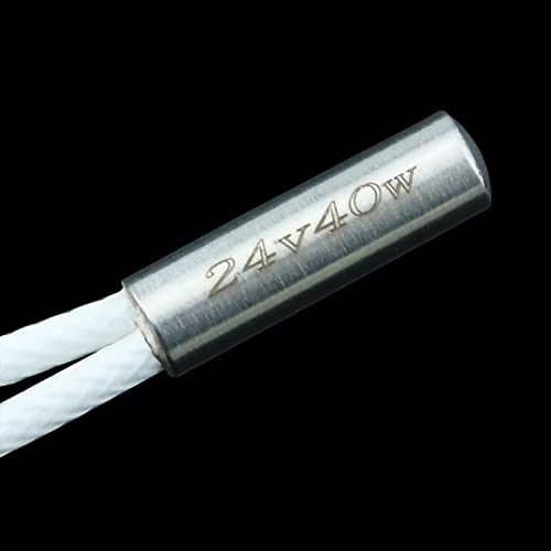 Sensor de temperatura do termistor SJZBIN NTC 100K com tubo de cartucho de aquecedor de 24V/40W compatível com a impressora Genius