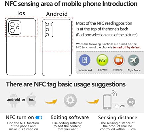 K LAKEY 30PCS NFC Tags NTAG215 Cards NFC pretos Round 25mm Cartões NFC, cartões de moeda NFC 215 NFC 215, 504 bytes programáveis