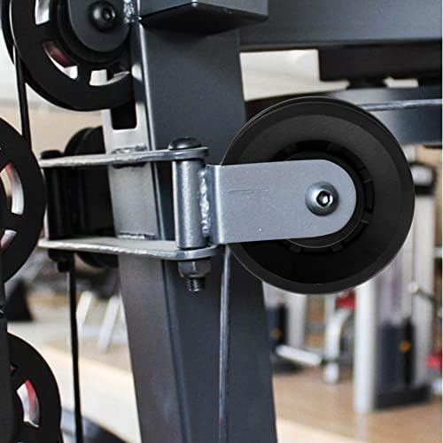 Acessórios de fitness de Besportble rolando roda de polia para equipamentos de ginástica resistente a desgaste para a