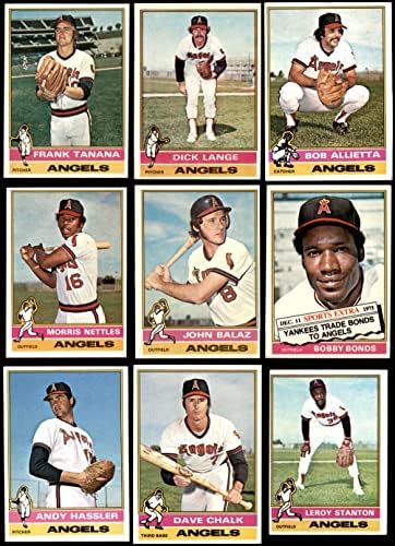 1976 Topps California Angels Team Definir California Angels Ex Angels