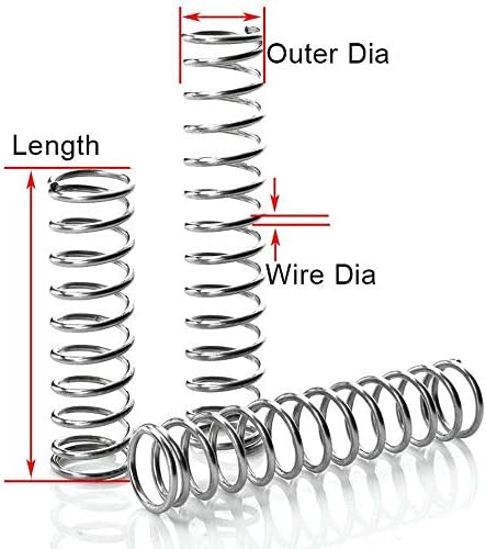 Hardware Pressão da mola Fio de mola Diâmetro