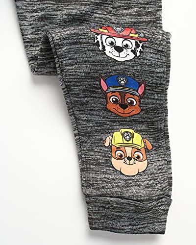 Calça de moletom de patrulha de pata de garotos da Nickelodeon - calças de corredor de 2 pacote e marshall lã