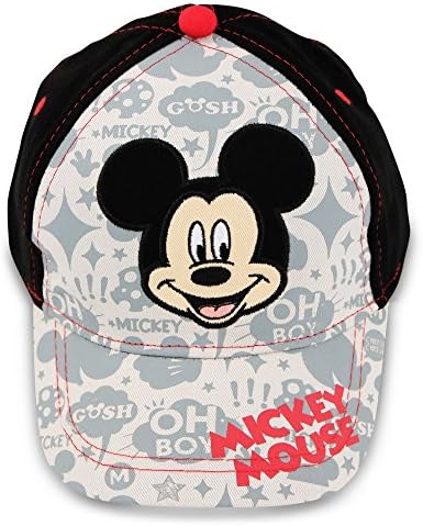 Disney Toddler Boys Mickey Mouse Clubhouse Cotton Baseball Cap, 2-5 anos