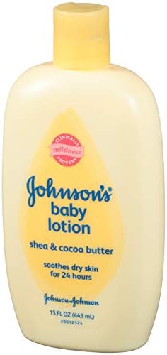 Loção de bebê de Johnson, Shea e Manteiga de Coca, 15 onças
