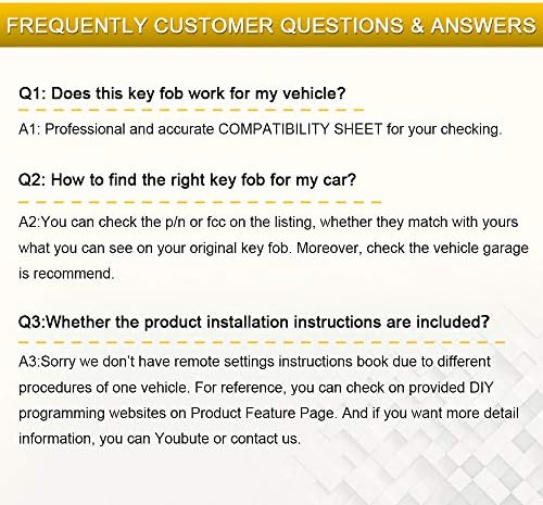 Ocpty 2 x Chave de entrada Flip Entrada de controle remoto Chave FOB Substituição para Chevy para Camaro 2010- Para Chevy para Cruze