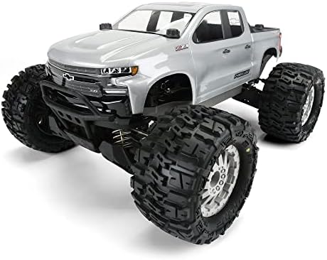 Racing pró-linha 1/10 2019 Chevy Silverado Z71 Trail Boss Clear Body: Stampede 4x4, Pro350600