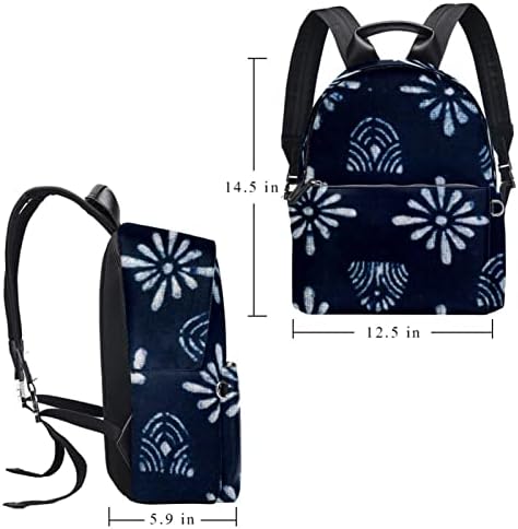 Mochila VBFOFBV para mulheres Backpack Backpack Backpack Bolsa Casual, Marinha japonesa Branca Branca Estrelas Vintage