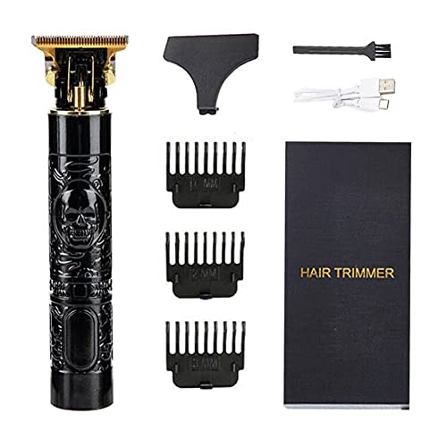 Hair Clippers Kit elétrico sem fio - Para homens zero cortes de corte de cabelo profissional e higiene