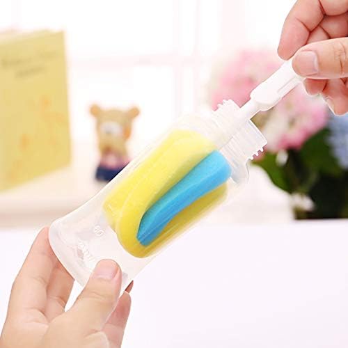 Baby Milk Bottle & Mineple & Straw Brush bico de bico de bico de esponja Definir Definir Blue Prático e Popular Conveniente e