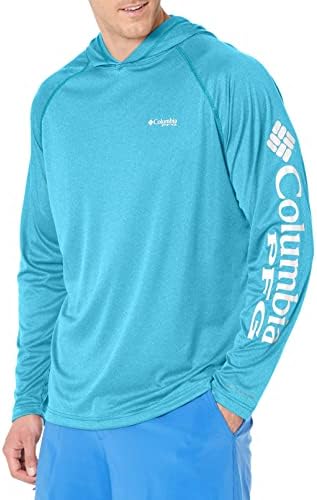 Terminal masculino de Columbia tackle Heather Hoodie