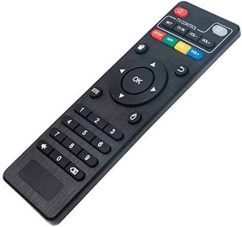 IR Substituição Remote Control Fit para Ott Android TV Box Setp-top Box IPTV Media Player MXQ Pro 4K, MXQ Pro, T95 Super