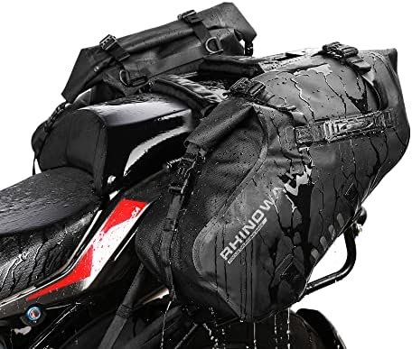 Huntvp Motorcycle Soldes à prova d'água Bolsas de motocicleta Bolsas de bolsas de armazenamento universal para moto para moto 28l
