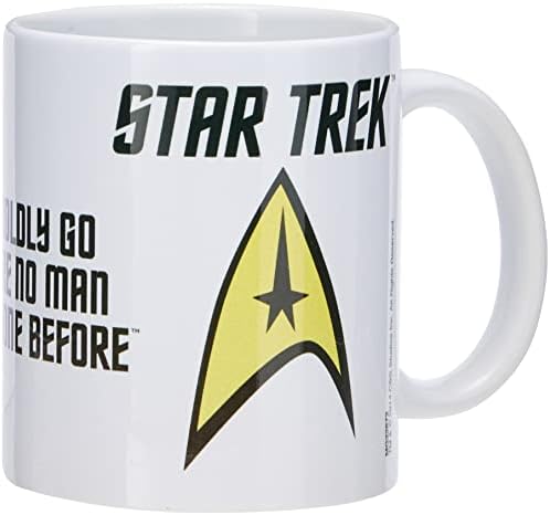 Star Trek para caneca de cerâmica ousado