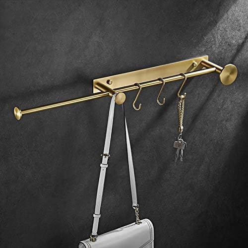 Omoons Towel Rack Rack Rail, ganchos de casaco para parede, cabides de parede pesados, gancho de montagem na parede, porta