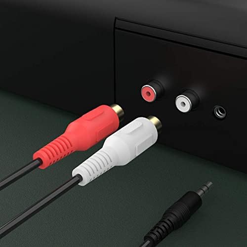DigitAllife USB 2.0 Capture Card Cartber - fitas de cassete para conversor digital MP3 da interface de música estéreo RCA/3,5