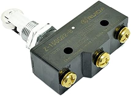 Hajus 2pcs LXW5-11N1 LXW5-11G2 Z-15G MicroSwitch Limiting Viagem Chave de viagem Pequena alavanca de rolo rotativo horizontal