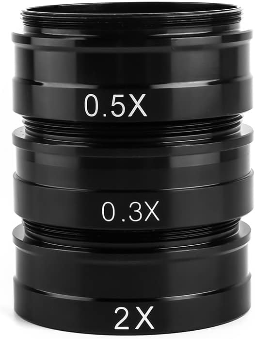 Acessórios para microscópio para adultos Crianças 1x Proteção Auxiliar Vidro de Glass 42mm para 200x 180x 130x Lens
