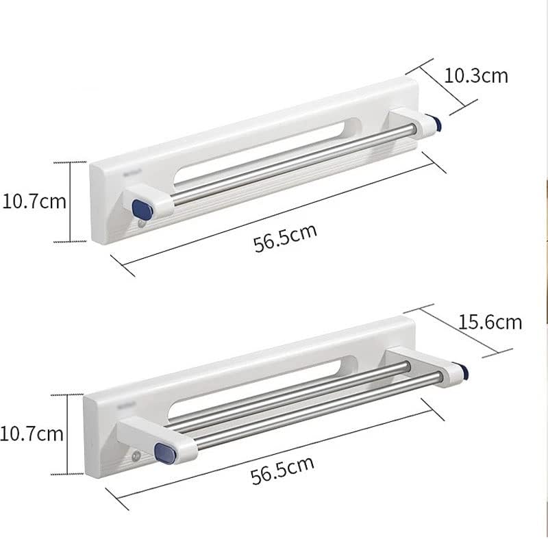 Indução LED de Zhaolei Suporte de toalhas leves sem perfuração de 1/2 toalhas de haste Acessórios para banheiros da
