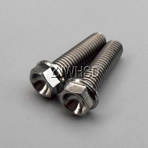 2pcs M8 x 30 Titanium TI parafuso parafuso parafuso