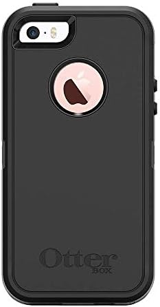 OtterBox iPhone SE e iPhone 5/5S Defender Series Case - ) e apenas iPhone 5/5s - preto, robusto e durável, com proteção