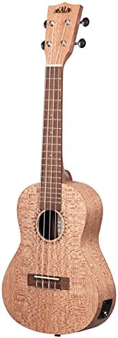 Coleção Kala Brand Music Co. KA-20, ukulele de 4 cordas, à direita, natural, concerto