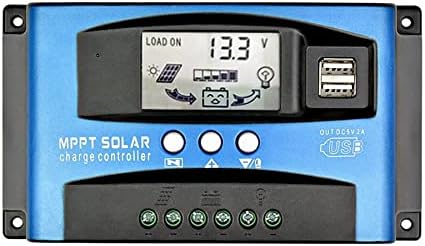 Controlador DIGISHUO 100A MPPT SOLAR CHARGE COM LCD DISPLAY DISPLATE USB MODOS DE CONTROLE DE LOAD