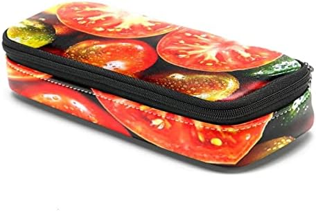 TBOUOBT BACOS COSMETOS Sacos de maquiagem para mulheres, bolsas de maquiagem pequenas bolsas de viagem, pepino de tomate