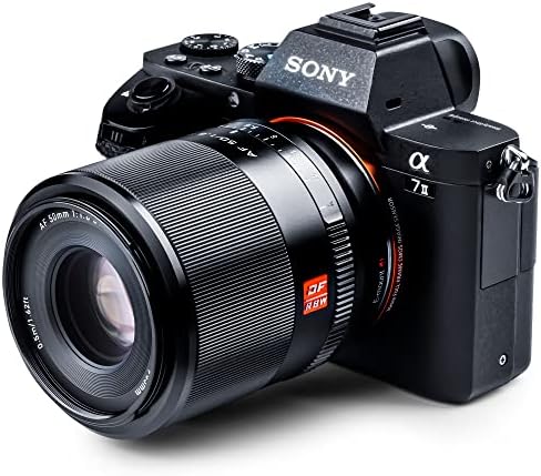 Viltrox 50mm f/1.8 F1.8 E Montagem lente de estrutura cheia, lente de foco automático para Sony E Mount A7IV A7III A7C A7S