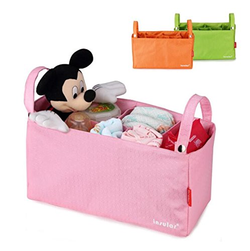 Melhor bolsa de carrinho de bebê universal Saco/Bolsa de fraldas Espaço de armazenamento extra para organizar os acessórios