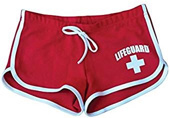 LifeGuard Girls Kids Licenciado Oficialmente licenciado Hi-Cut Red e White Algodão macio material