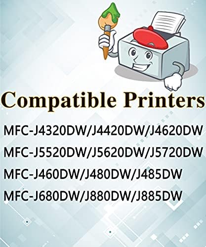 MM muito e mais compatível Substituição do cartucho de tinta para irmão LC203XL LC-203XL LC203 XL para MFC-J480DW MFC-J880DW