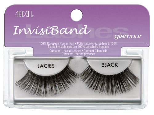 Ardell Invisiband Lashes, Lacies Black, 1 par