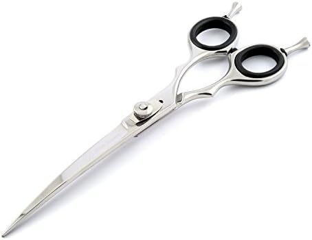 Ultra Shears 7 Profissional Curved Professional Pet Hotorsors, dois dedos descansos