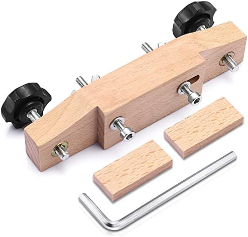 Facmogu Solid Maple Guitar Bridge Bridge, Ferramentas de Luthier acústico de pinça de nível de nível de entrada com