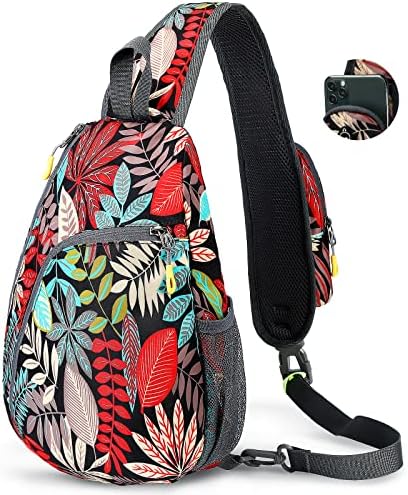 Bolsa de estilingue para homens mulheres, mochila de backpack crossbody luckit