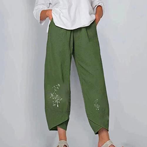 Teen Girl Graphic Relaxed Fit calças gaze calça de linho casual perna reta outono calça de verão 2023 roupas mg