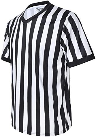 Toptie Sporting Goods Armador masculino Camisa Oficial de Via Black & White Stripe Jersey