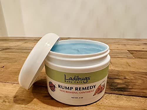 Ladibugs Baby Care Rump Remedy | Alivia a fralda, eczema e pele irritada | Para pele sensível